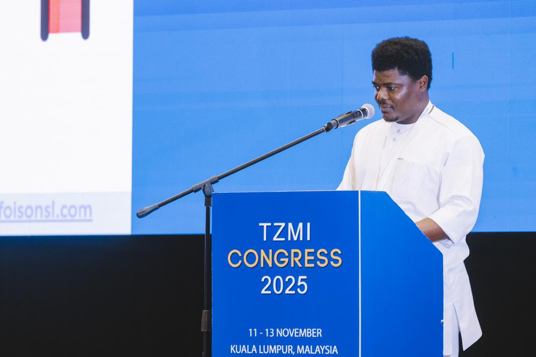 Picture of the COO delivering his engaging speech. Picture of the C00 delivering his engaging speech.